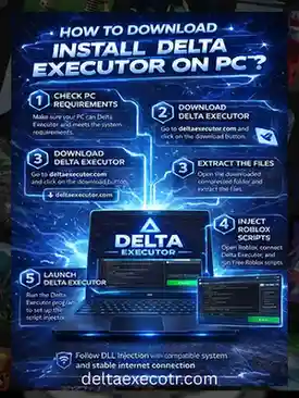 Download and install delta executor on pc
